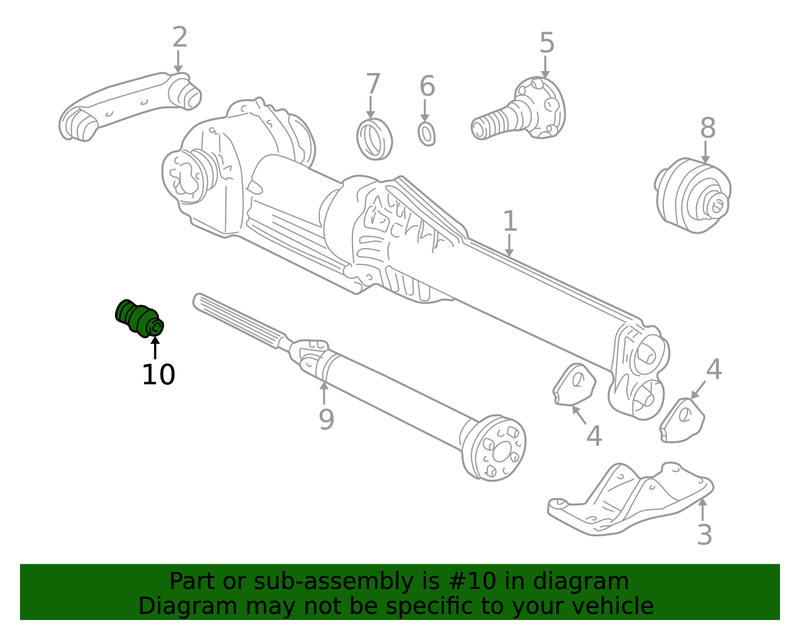 Genuine Porsche parts diagram