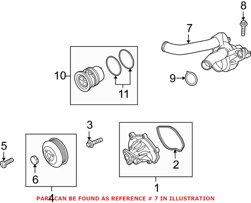 Bapmic Thermostat Housing Bf0426550009