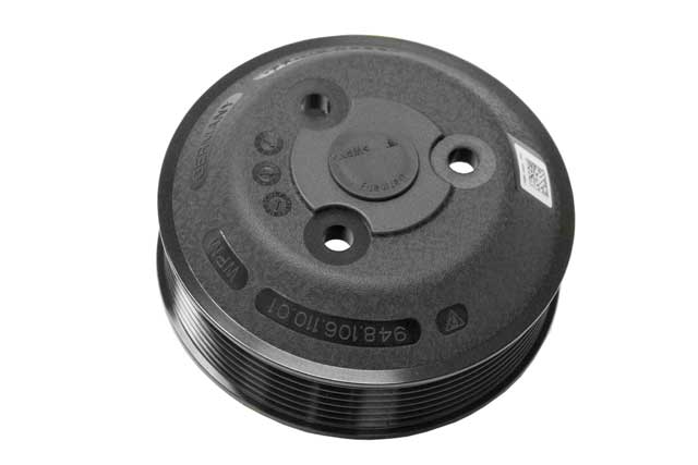GENUINE PORSCHE Water Pump Pulley - 948-106-091-01