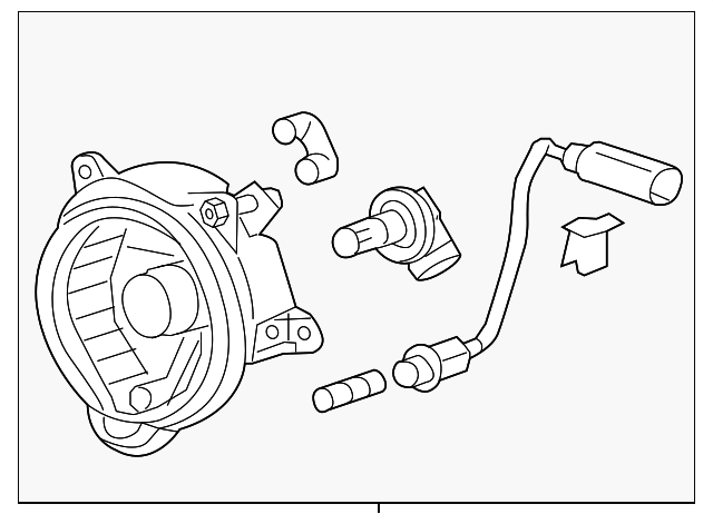 Genuine Porsche parts diagram