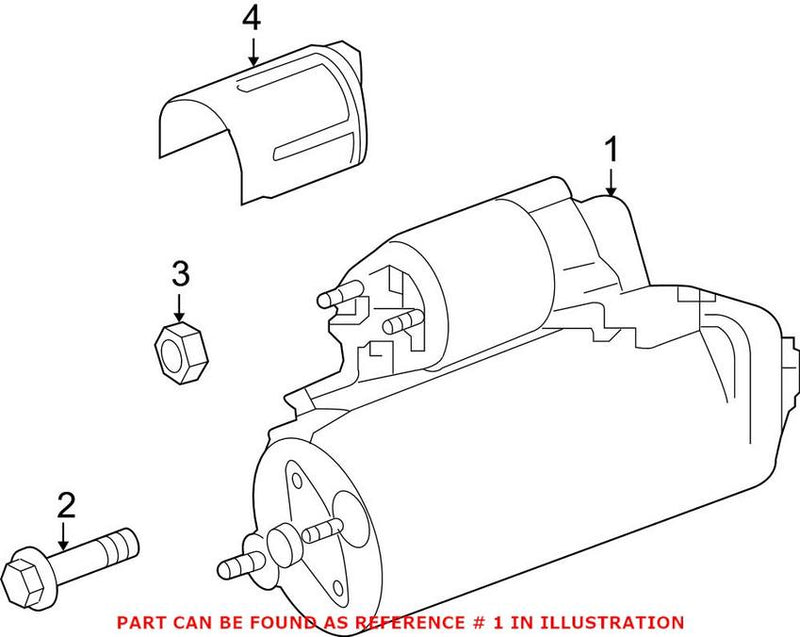 Starter Motor (Remanufactured)