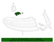 Part can be found as reference #3 in illustration