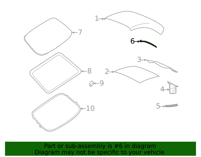 Genuine Porsche parts diagram