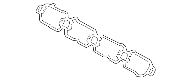 Genuine Porsche parts diagram