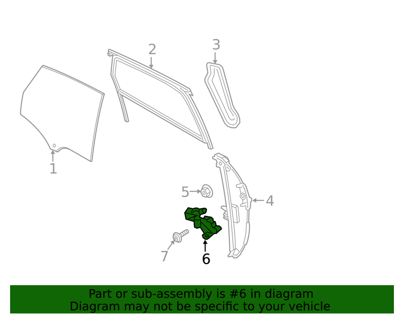 Part can be found as reference #6 in illustration