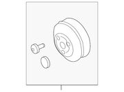 Genuine Porsche parts diagram