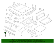 Part can be found as reference #9 in illustration