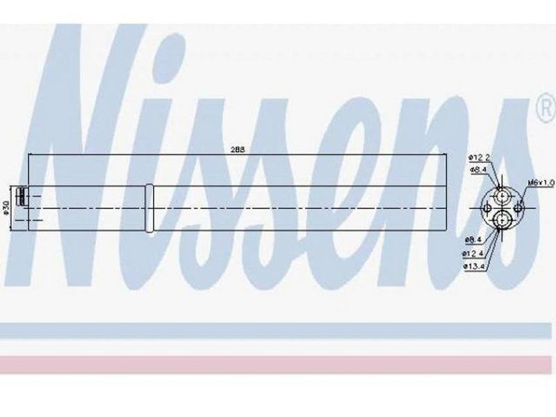 Audi A/C Receiver Drier 8K0298403B – Nissens 95451