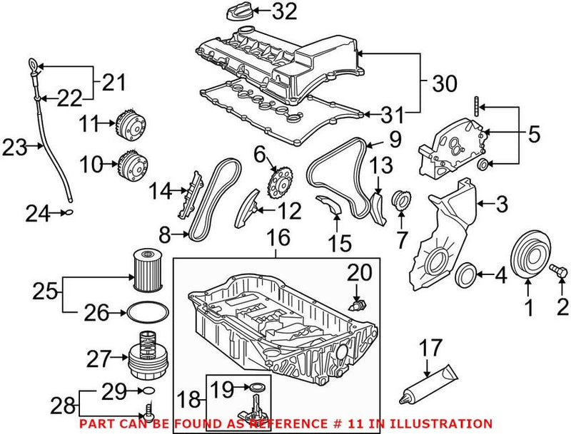 Engine Timing Camshaft Gear