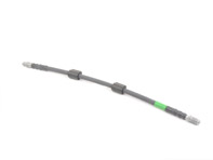 Front Hydraulic Sway Bar Hose - Braided steel with Green Stripe