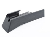 Front Seat Rail Cover - Left Rear - Black