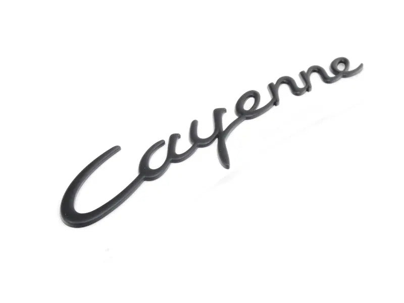 "Cayenne" Logo - Rally Black
