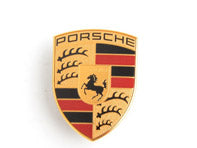 Genuine Porsche Hood Emblem 95555960002