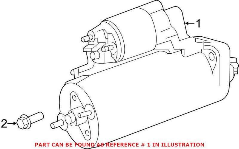 Starter Motor (Remanufactured)