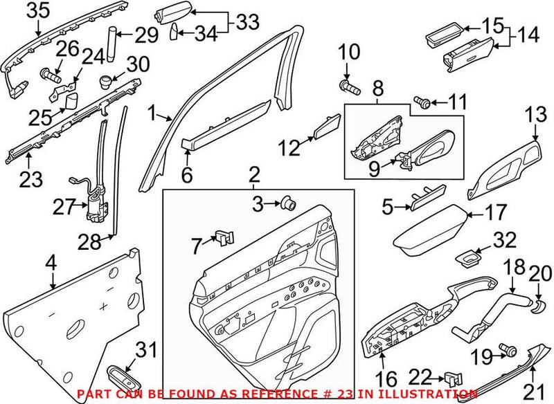 Door Glass Sunshade – Rear Pasenger Side