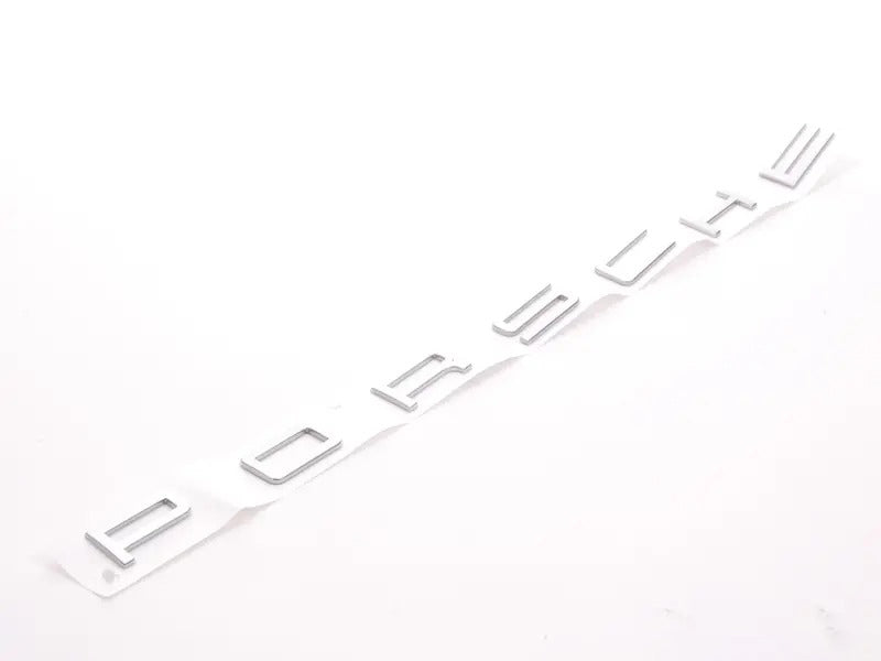 "PORSCHE" Logo - Chrome