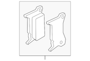 Genuine Porsche parts diagram