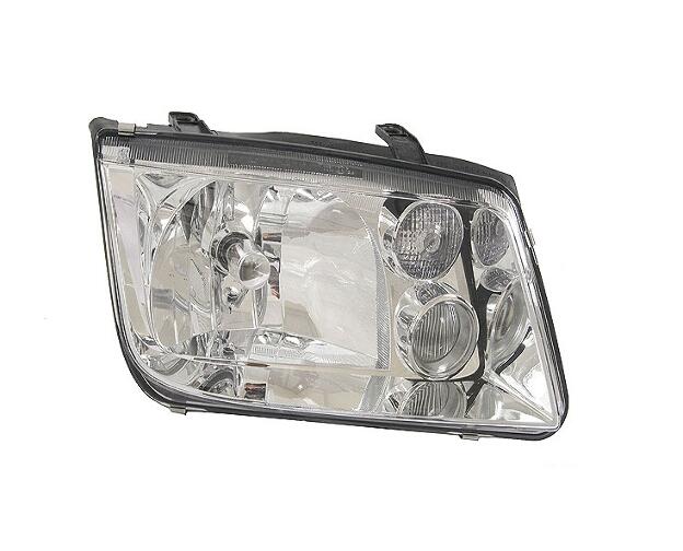 VW Headlight Assembly – Passenger Side (Halogen) (w/ Foglight) 1J5941018AH – Hella 963660021