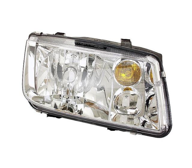 VW Headlight Assembly – Passenger Side (Halogen) 1J5941018BJ – Hella 963660281