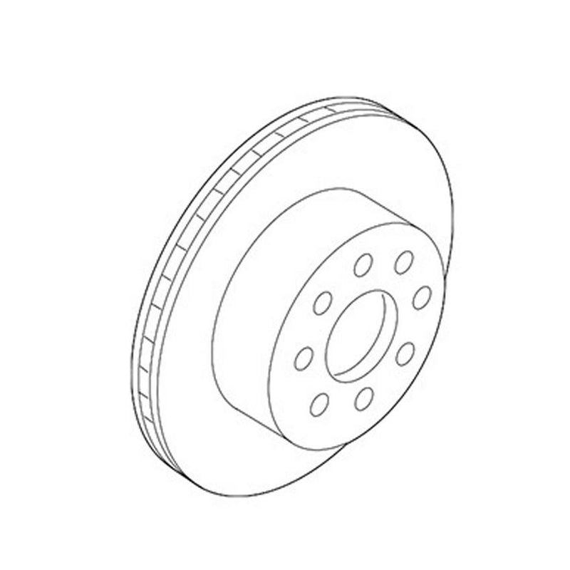 Disc Brake Rotor – Rear Passenger Side (299mm)