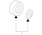 Genuine Porsche parts diagram