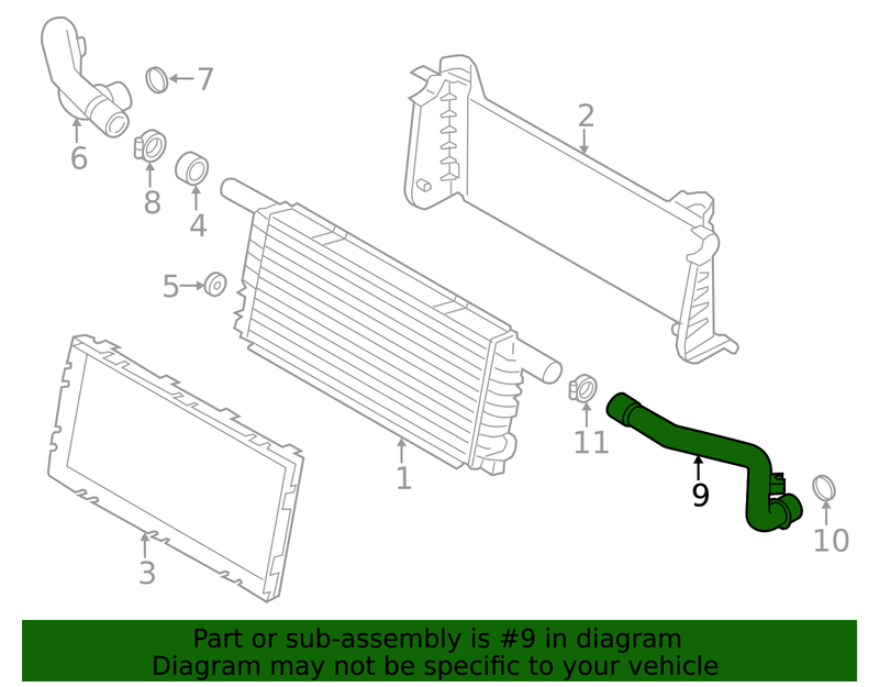 Genuine Porsche parts diagram