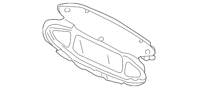 Genuine Porsche parts diagram