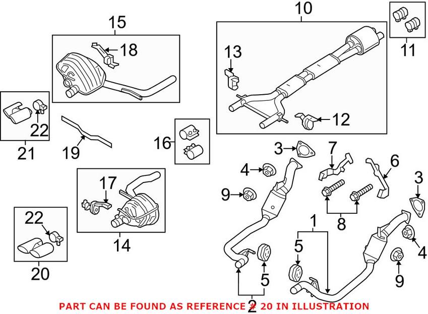 Exhaust Tail Pipe Tip – Pasenger Side