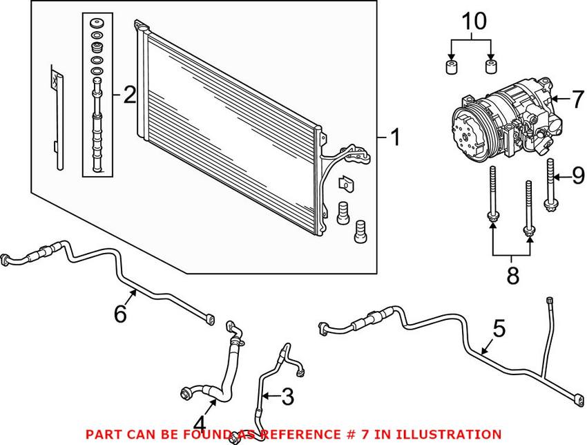 A/C Compressor (With Clutch)