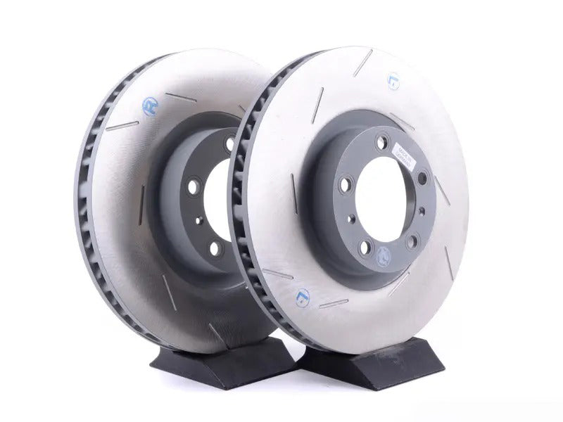Original Front Slotted Brake Rotors - Pair 14.17 IN (360MM)