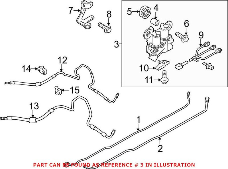 Air Suspension Compressor – Rear (With Dynamic Chassis Control)