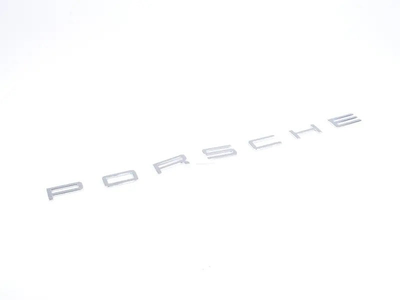 "PORSCHE" Logo - Chrome