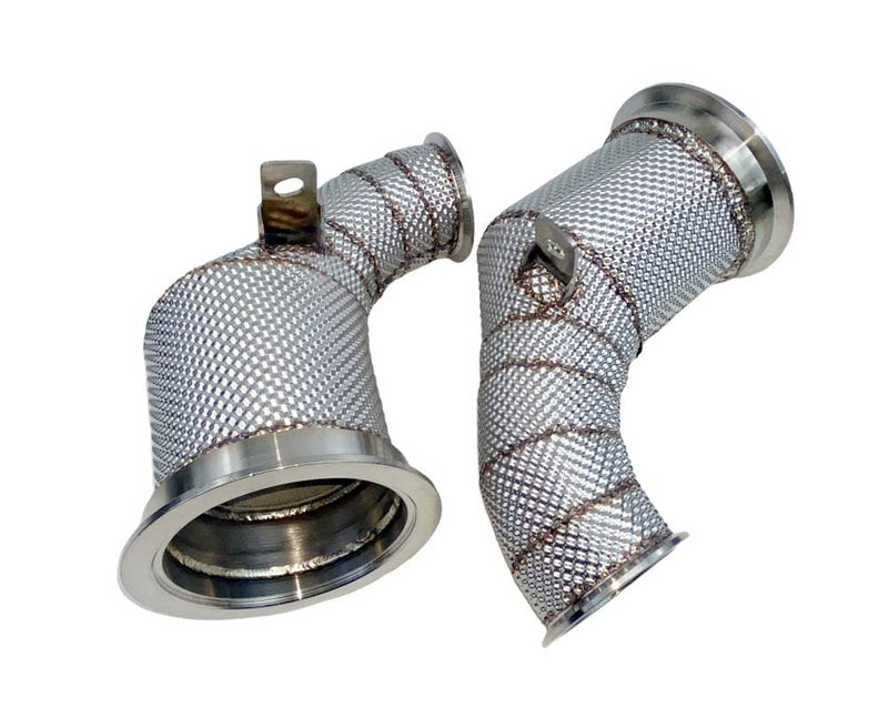 Racing Dynamics Catted Downpipes - Porsche 971 Panamera / 4 / 4S