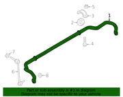 Genuine Porsche parts diagram