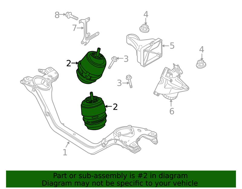 Genuine Porsche parts diagram