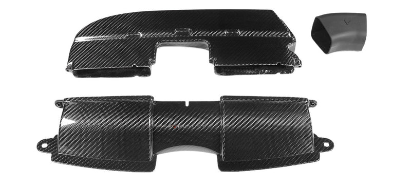 Eventuri Carbon Duct Set - Gloss For BMW E9X M3 - EVE-E9X-CF-DCT