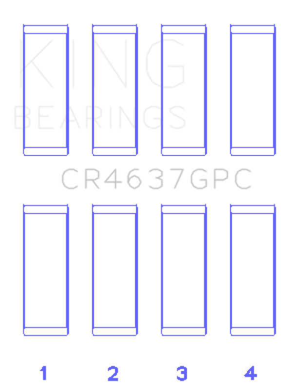 KING ENGINE BEARINGS CR4637GPC