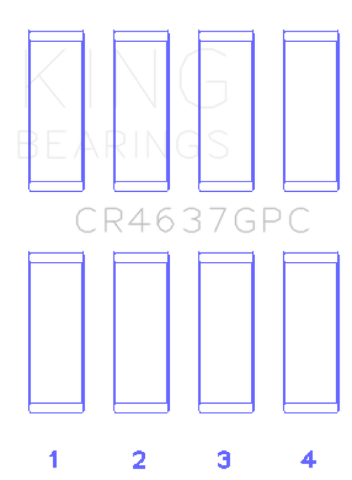 KING ENGINE BEARINGS CR4637GPC