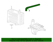 Genuine Porsche parts diagram