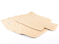 Rubber Floor Mat Set - Luxor Beige