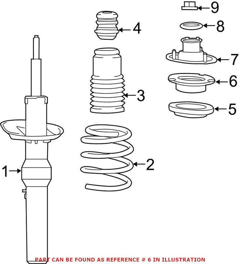 Centering Ring (Yellow) (3mm)