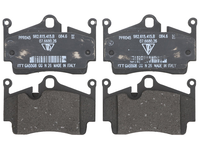 GENUINE PORSCHE Brake Pad Set - 982 698 451 B