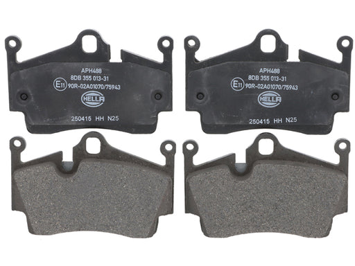 HELLA BRAKE SYSTEMS Brake Pad Set - 355013311
