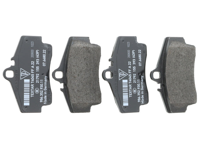 GENUINE PORSCHE Brake Pad Set - 986-352-939-11