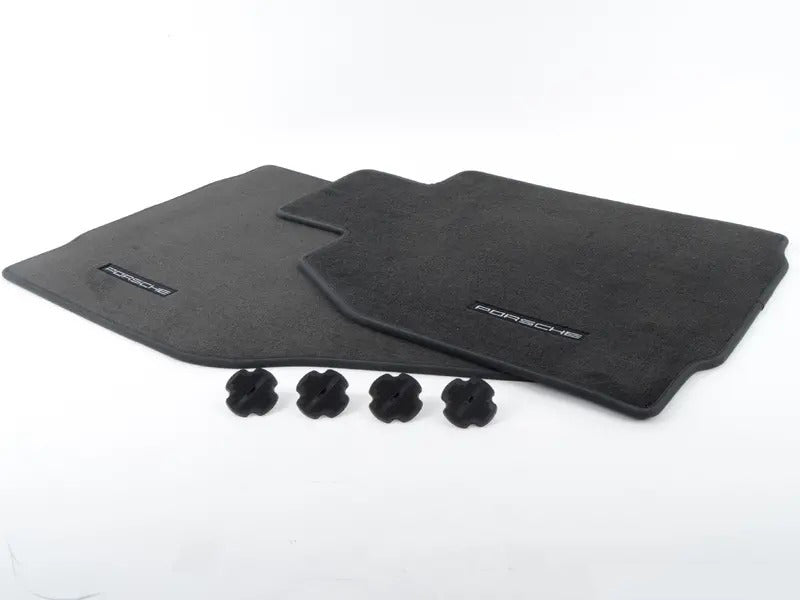 Set Of Floor Mats - Black