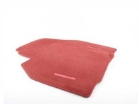 Set Of Floor Mats - Carrera Red