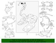 Part can be found as reference #8 in illustration