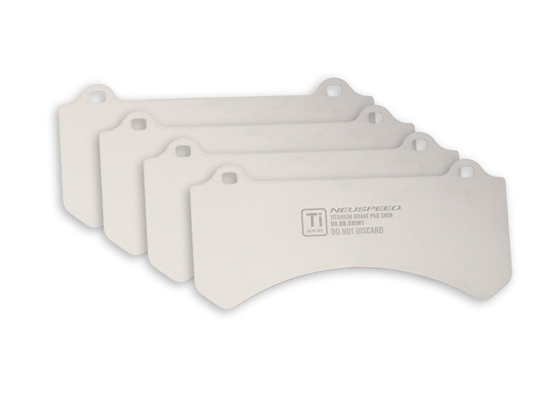 Titanium Brake Pad Shim Kit • NEUSPEED BBK