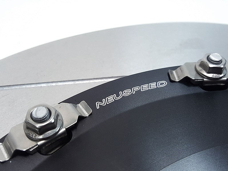 2-Piece Floating Brake Rotors Upgrade Kit | Rear 350mm Slotted • MQB