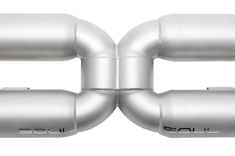 Porsche 996 GT2 SOUL Competition X-Pipe Exhaust System